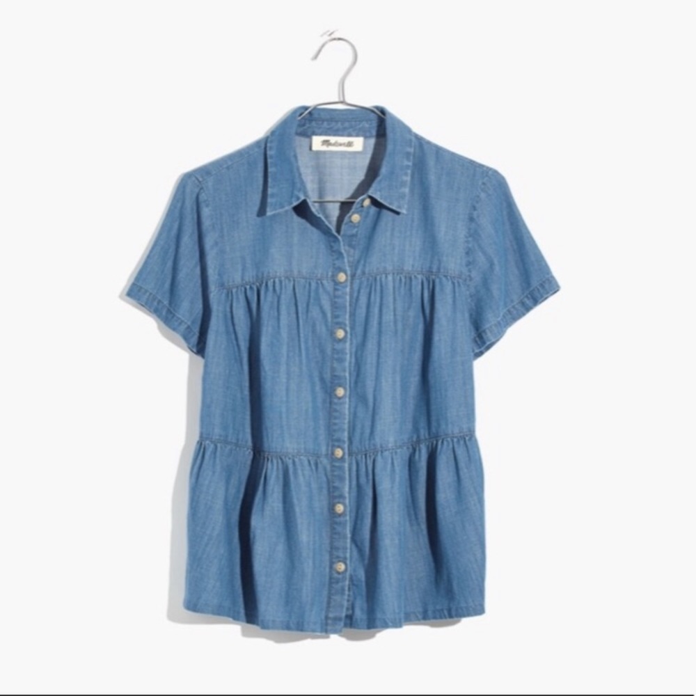 Madewell tiered top